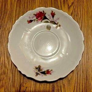 Rose Bud Tea Cup Saucer